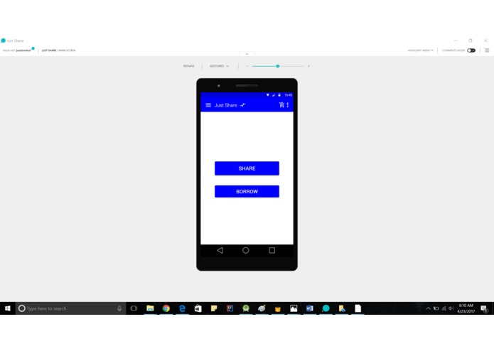 Just Share – screenshot 1