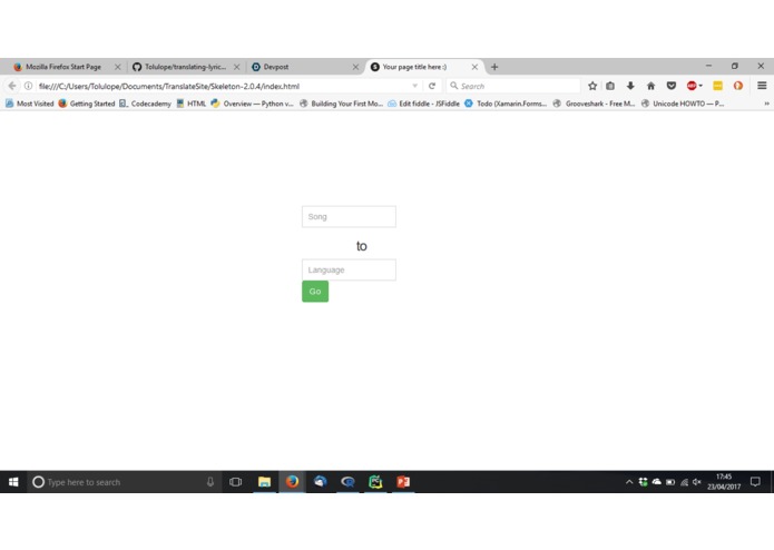 Lyric Translator – screenshot 2