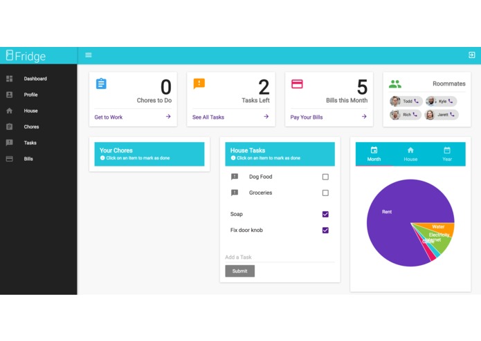 Fridge App – screenshot 1