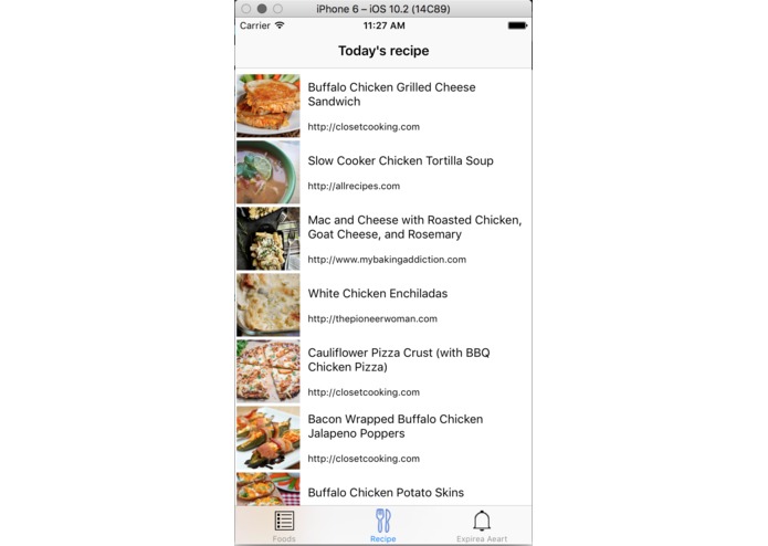 FoodCon – screenshot 1
