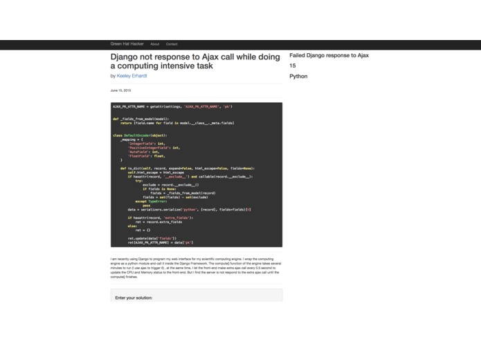 GreenHatHackers – screenshot 2