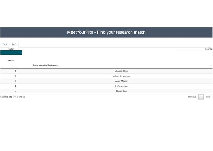 MeetYourProf  – screenshot 3