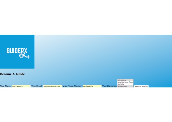 GuiderX | The premier travel guide solution – screenshot 1