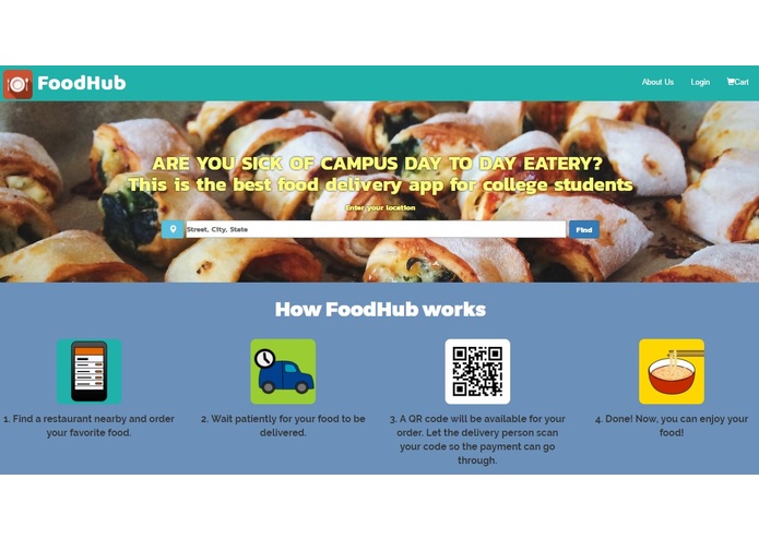 FoodHub – screenshot 1