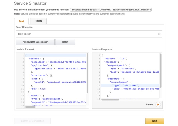Rutgers Bus Tracker – screenshot 1