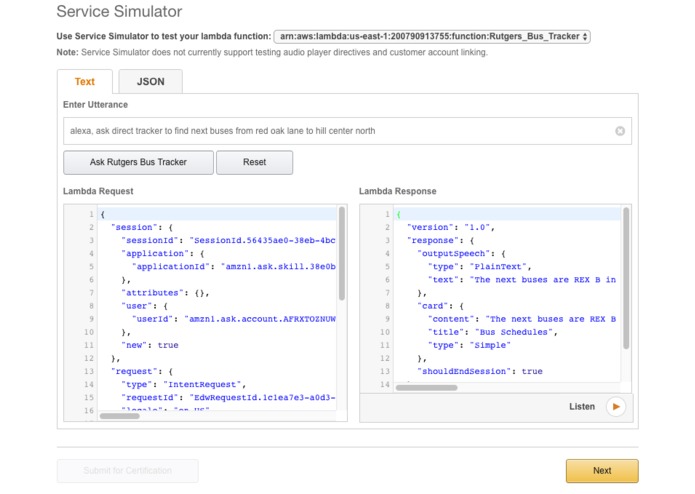Rutgers Bus Tracker – screenshot 3