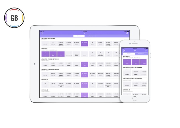 Gradebook – screenshot 1