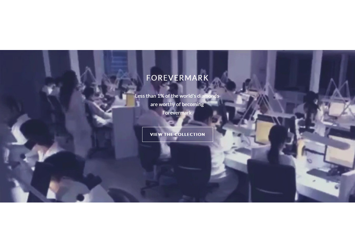 Forevermark Landing Page – screenshot 1