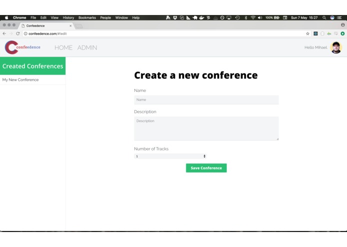 Confeedence – screenshot 4