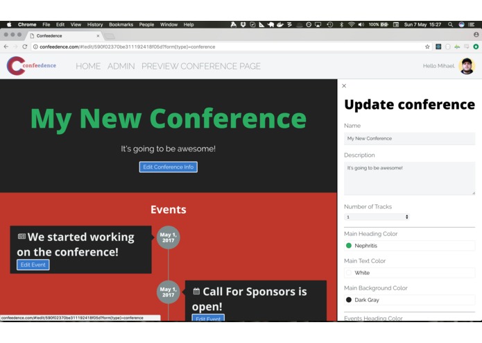 Confeedence – screenshot 6