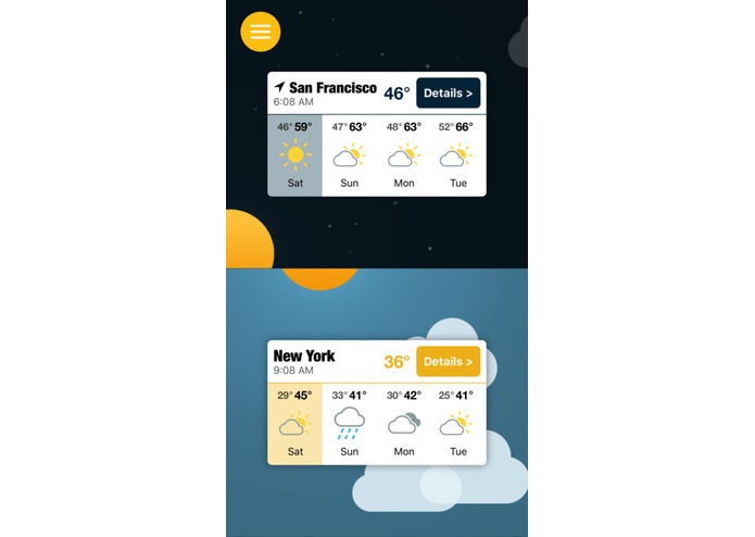 WeatherWheel – screenshot 1