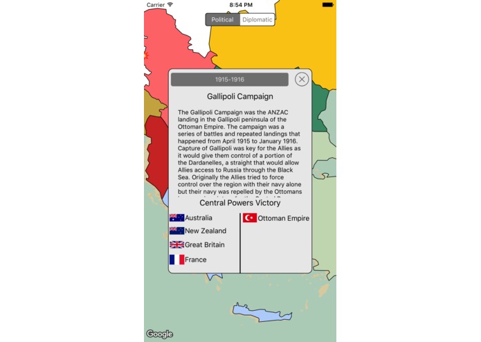Great War Map – screenshot 4