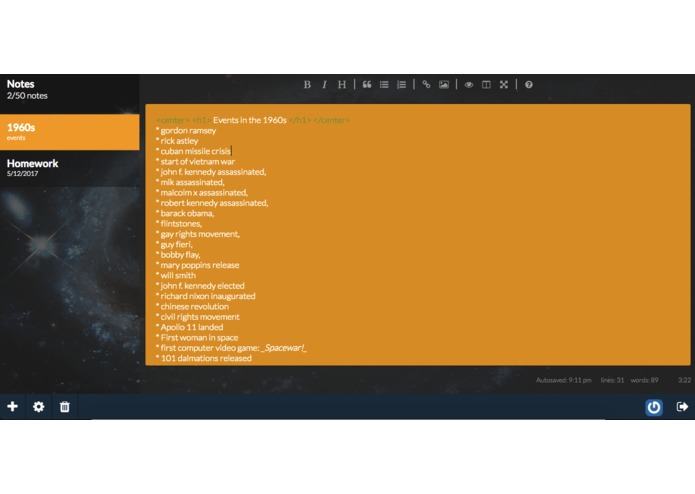 Notus – screenshot 2