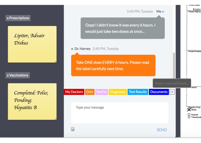 Zhealth – screenshot 2