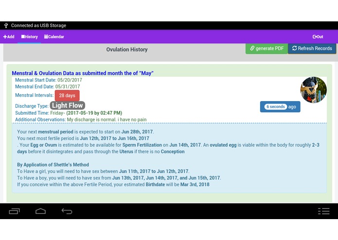 Ovulation & Menstral Cycle(A Multi-Billion Dollar App) – screenshot 4