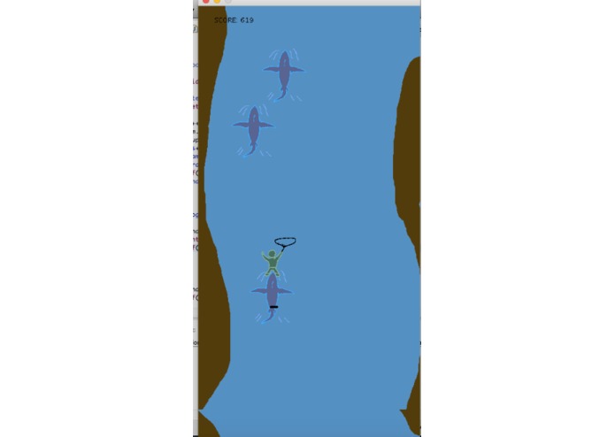 shark leash stampede – screenshot 1