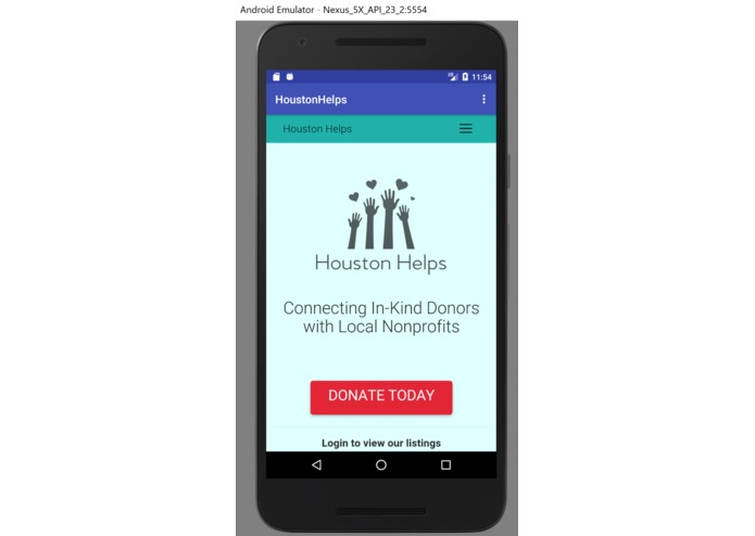Houston Helps – screenshot 1