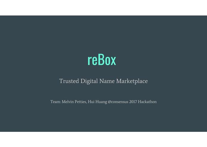 reBox – screenshot 1