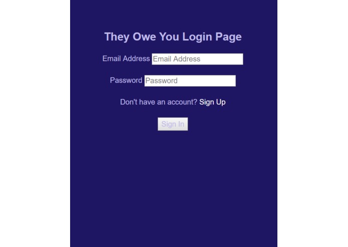 They Owe You – screenshot 1