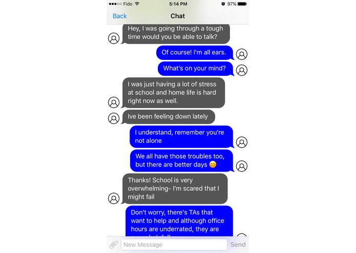 UW HelpChat – screenshot 3