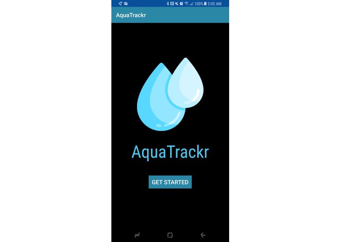 AquaTrackr – screenshot 1