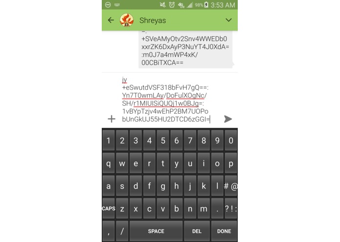 1 - KryptoKeyboard – screenshot 1
