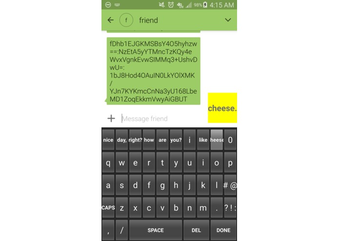 1 - KryptoKeyboard – screenshot 2