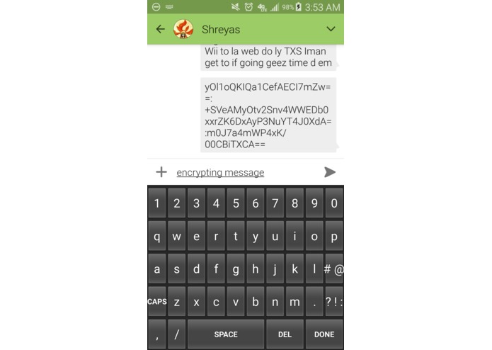 1 - KryptoKeyboard – screenshot 3
