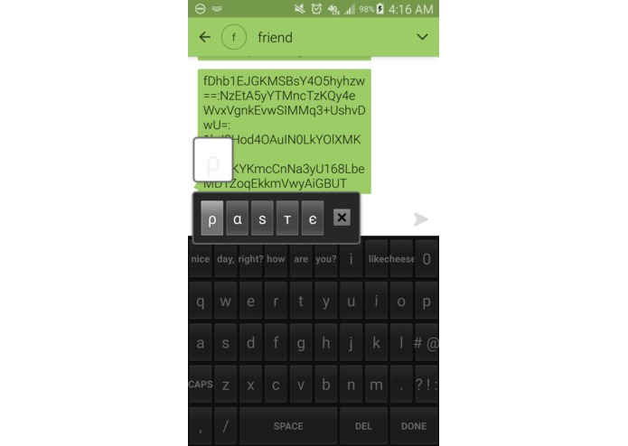 1 - KryptoKeyboard – screenshot 4