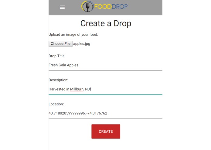 FoodDrop – screenshot 2