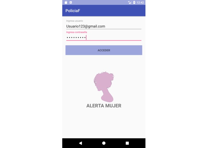 Alerta Mujer  – screenshot 1