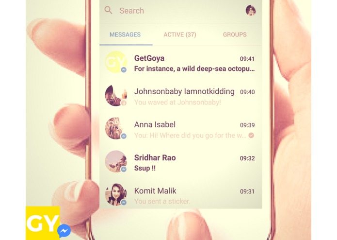 Newsbot – screenshot 1