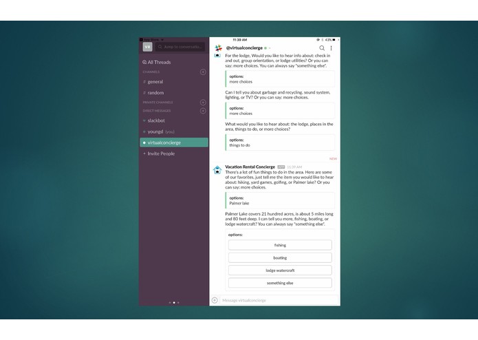 Vacation Rental Concierge Chatbot – screenshot 2