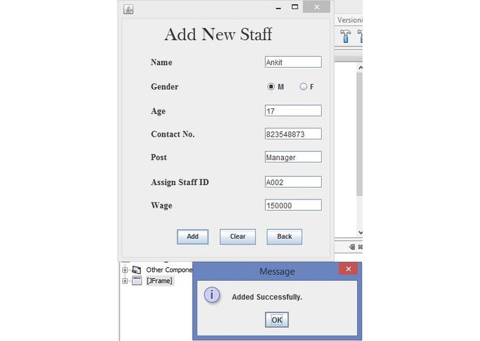 RestaurantManagement – screenshot 3
