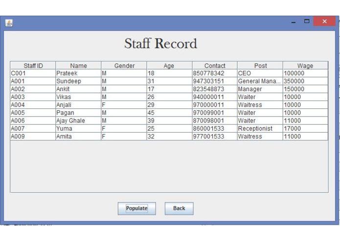 RestaurantManagement – screenshot 4