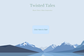 Twisted Tales: Short Story Idea Generator