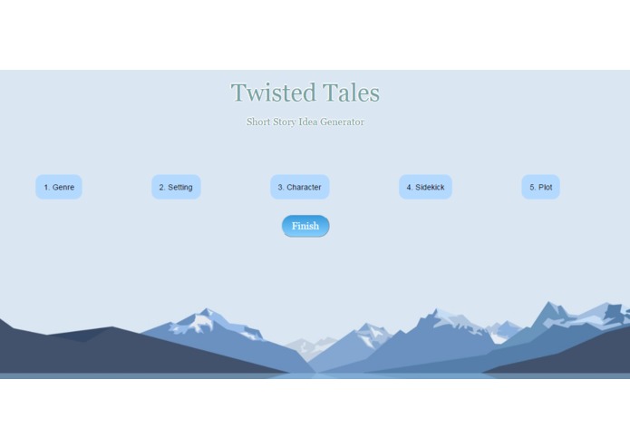 Twisted Tales: Short Story Idea Generator – screenshot 2