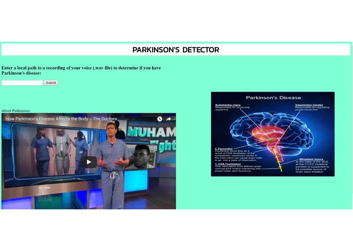 ParkinsonsDetector – screenshot 4