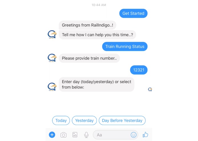 RailIindiGo – screenshot 2