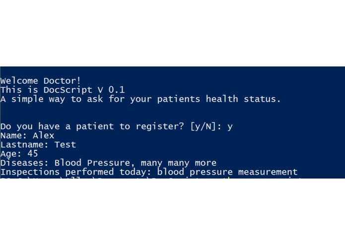 DocScript – screenshot 1