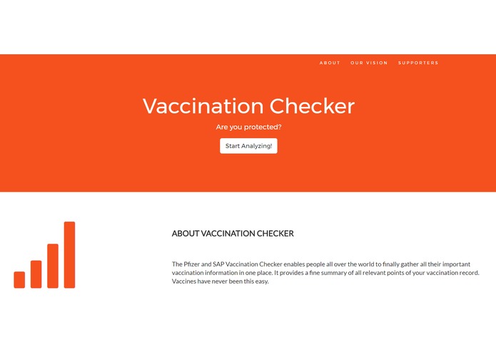 VaccinationChecker – screenshot 1