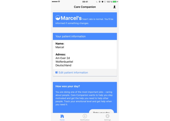 Care Companion – screenshot 2