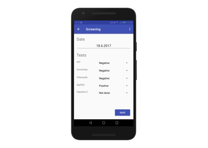 PrApp – screenshot 2