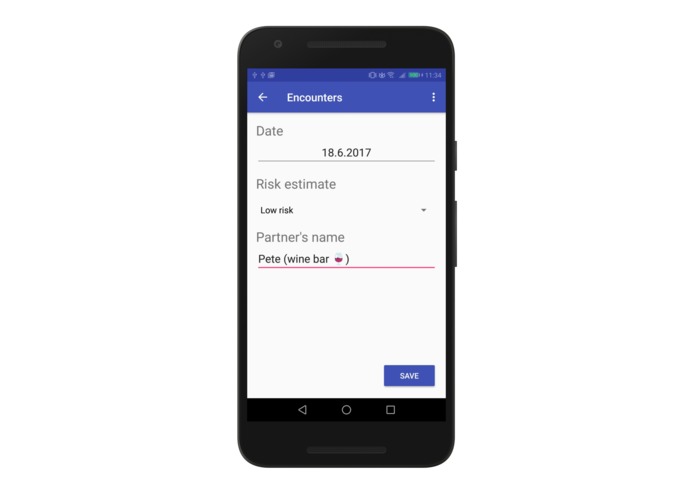 PrApp – screenshot 3