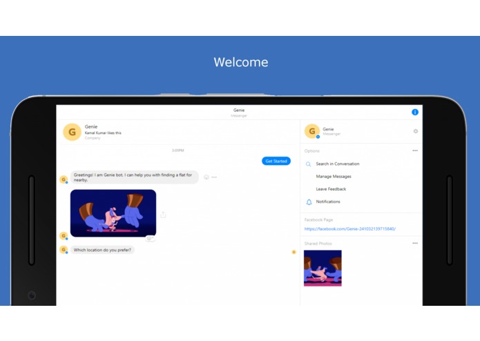 FlatGenie bot – screenshot 1