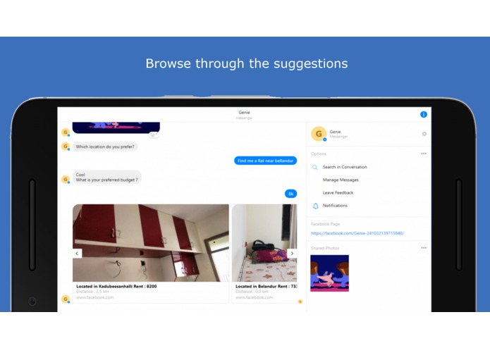 FlatGenie bot – screenshot 3