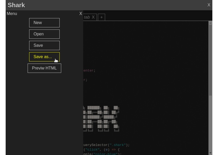 Shark Text Editor – screenshot 8
