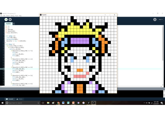 Pixel art program – screenshot 2