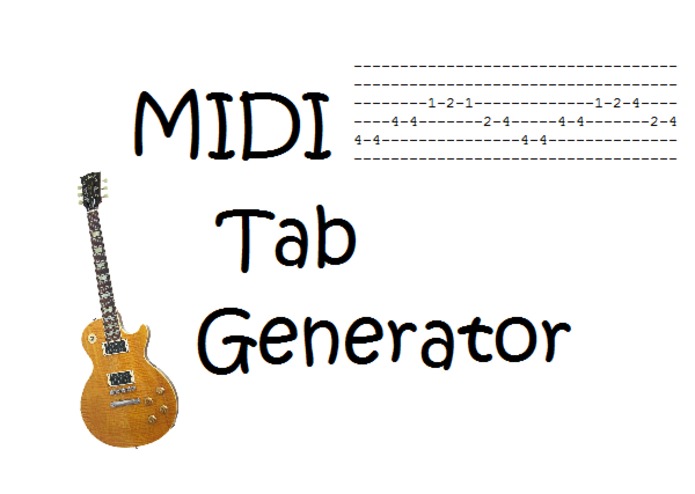 MidiTabGen – screenshot 1