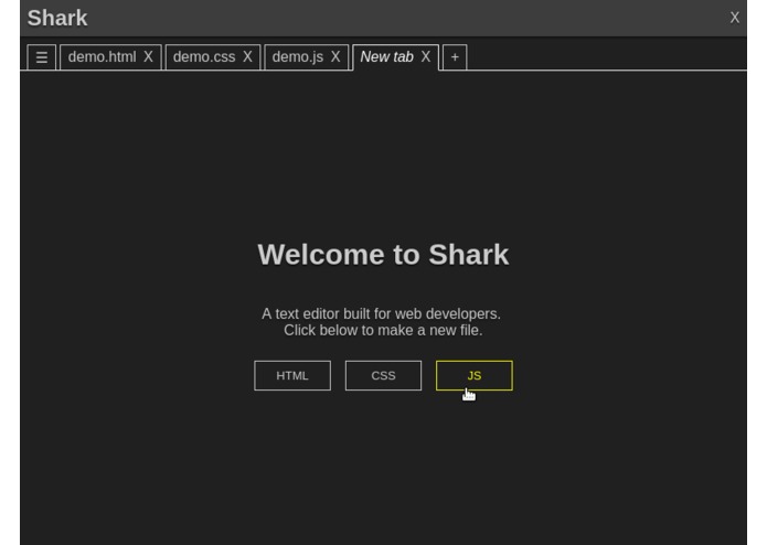 Shark Text Editor – screenshot 4